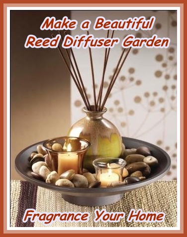 easy to make reed diffuser garden